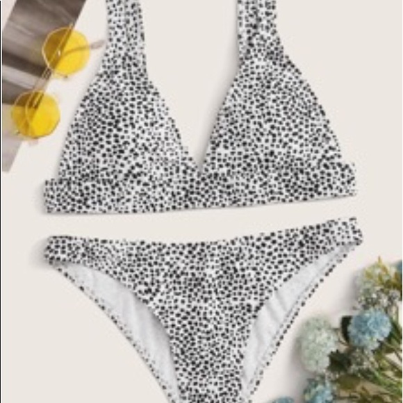 SHEIN Other - New! Dalmatian Bikini Sz Small